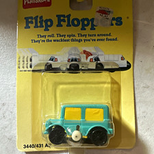Playskool Flip Floppers Wind-Up Antique Car Vehicle 1989 MPN 3440/431 Age 3