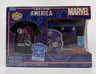 Funko POP! Collector's Box Captain America Marvel Patriotic Age POP Tee Target M
