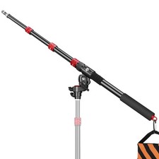 Adjustable Extension Boom Arm for Light C-Stands - 67" to 22" Lightweight P...