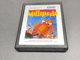 Atari 2600 Millipede Game and Manual  Tested