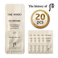 The History of Whoo ANTI-WRINKLE SUNSCREEN 1mlx 20pcs SPF 50