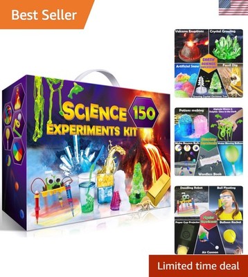 150 Experiments Science Kits for Kids, S.T.E.M Educational Project Toys for B...