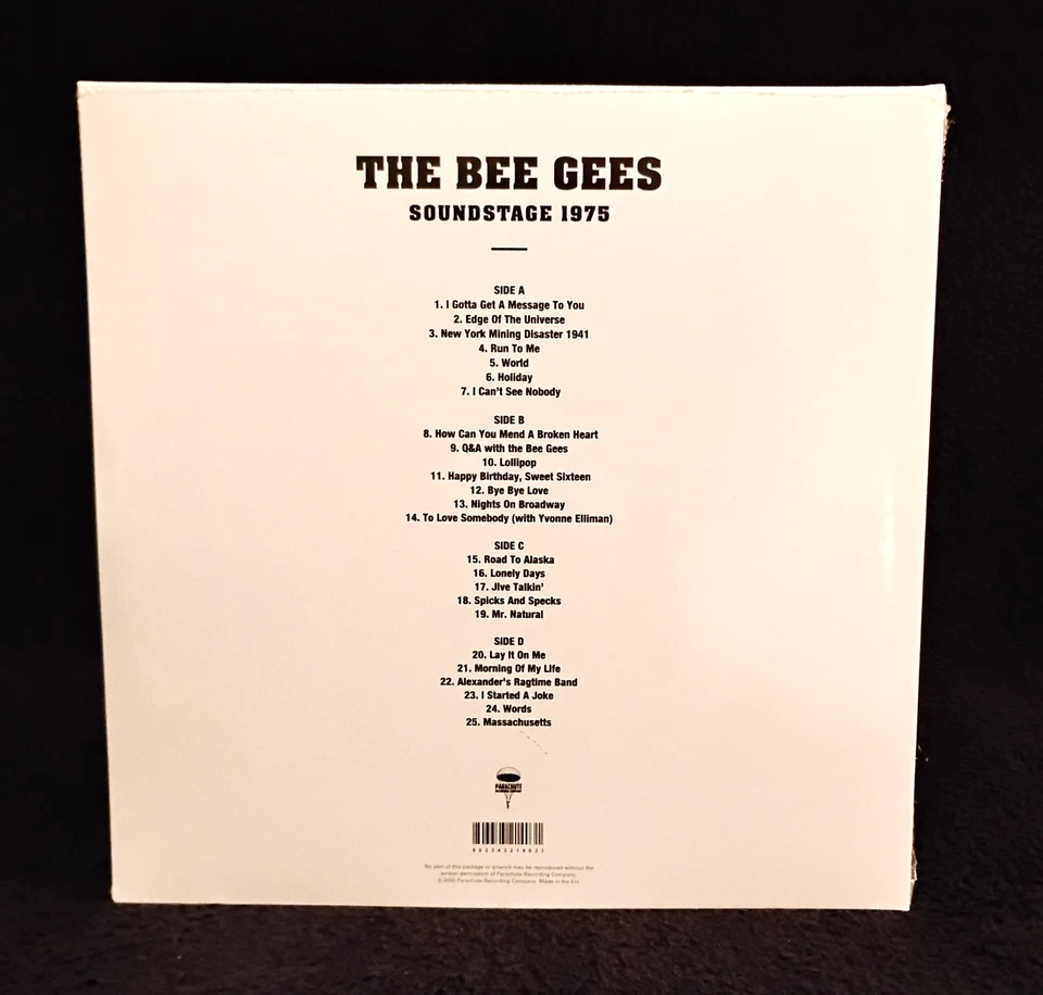 (НОВЫЙ) BEE GEES «SOUNDSTAGE 1975» (РЕДКИЙ ВИНИЛ X2 / ТОЛЬКО REL- 2020) - Изображение 3 из 4