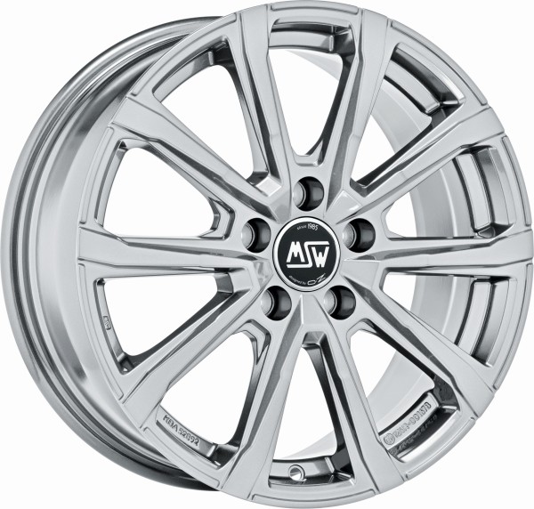 4x Alufelgen MSW 79 für Volkswagen Polo GTI AW ABE 17 Zoll Felgen