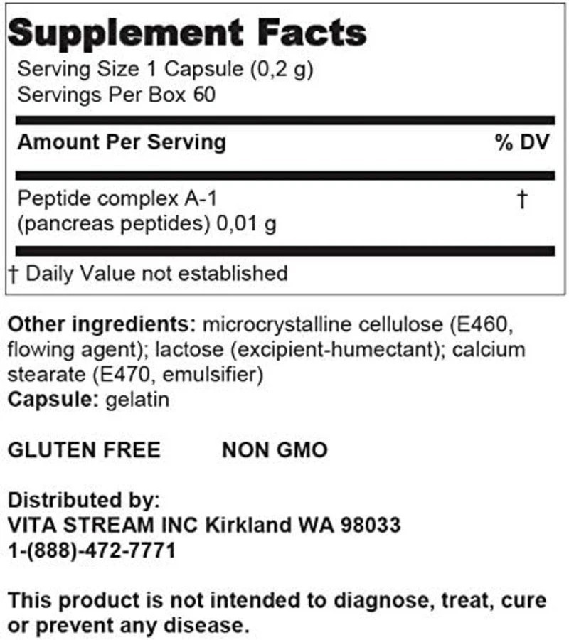 Suprefort A1 - Supporto Avanzato per Sistema Pancreatico e Digestivo (20/60 Capsu... foto 2