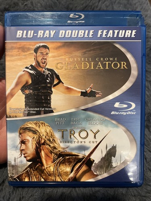 #ad Troy Gladiator Blu ray A 375 $5.25