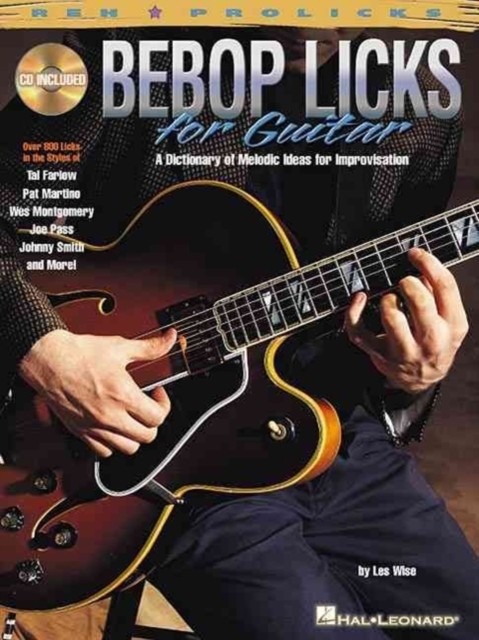 Bebop Licks for Guitar Book and Audio Online Guitar REH Book - Image 7