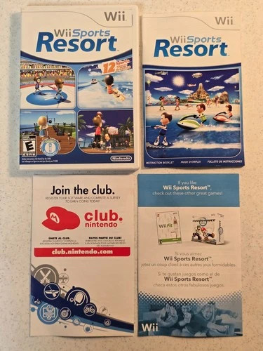 Wii Sports Resort Nintendo Wii - CIB - Tested & Authentic