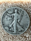 1943-S Walking Liberty Silver Half Dollar Circulated 50C Uncertified (75)
