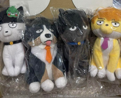 Mob Psycho 100 Animal Fourze Plush Set Kageyama Shigeo Ritsu Reigen Serizawa NEW