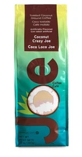 COCONUT CRAZY JOE'S TOASTED COCONUT GROUND COFFEE, 12 OZ. HAVE YOU TRIED IT YET?