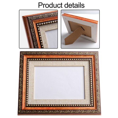 Retro Decorative Picture Frame Table Setting Exquisite Design Multiple Sizes - Picture 4 of 39