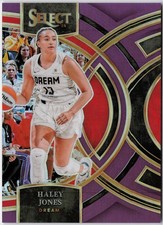 2024 Panini Select WNBA #165 Haley Jones Prizms Purple #/149