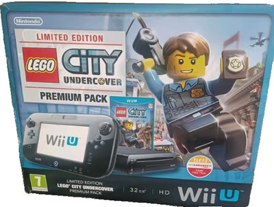 Nintendo Wii U 32gb OVP Premium Pack Lego City mit Spiel schnelle Lieferung