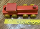 Vtg Western Germany Wooden Locomotive - Train Pull Toy -As Is — photo 1