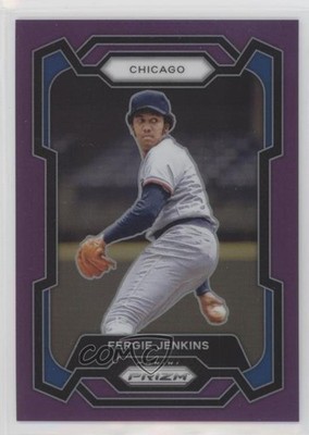 2024 Panini Prizm Purple Prizm /99 Fergie Jenkins #238 HOF 4z8