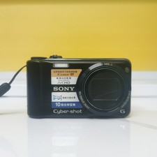 Sony Cyber shot DSC HX5 Black 10.2MP Compact Digital Camera Travel Vintage