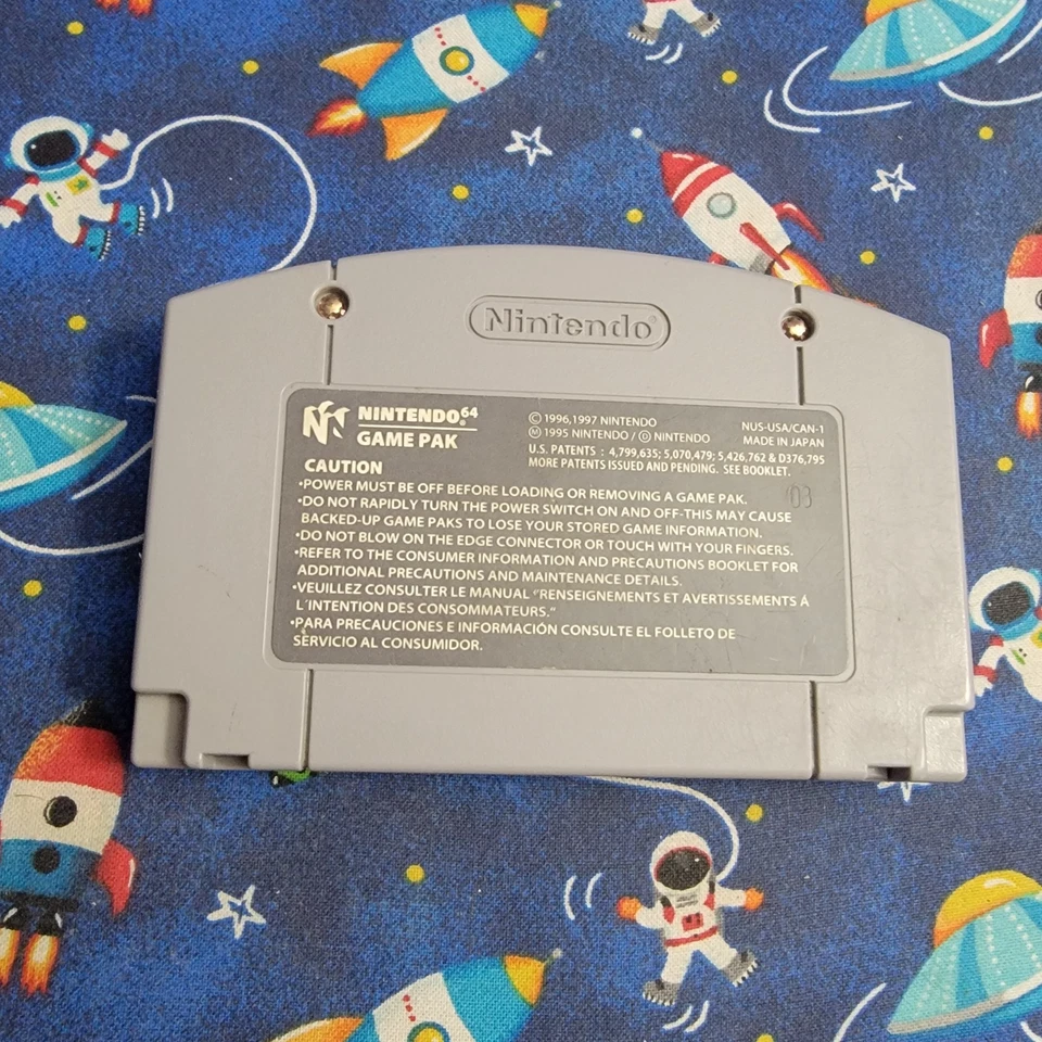 Rampage World Tour N64 (Nintendo 64, 1997) Auténtico Limpio Probado Foto 2 de 2