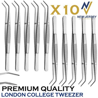 College Cotton Dressing Plier 6'' Dental Instruments Premium Stainless Steel