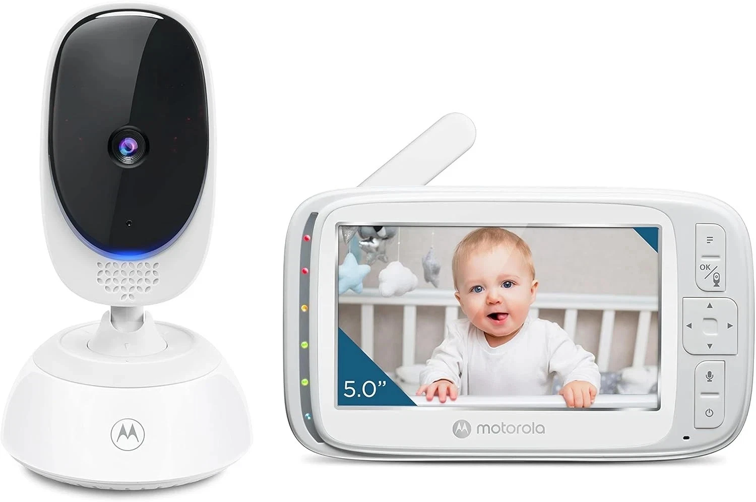 Motorola VM75 Nursery 1 Camera Wireless Video Baby Monitor 5" LCD 2-Way Talk™