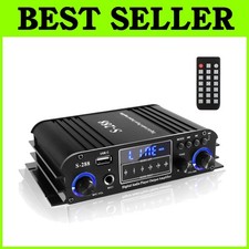 1200W 4-Ch Bluetooth Amplifier for Home Theater  Karaoke