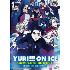 Yuri  On Ice Complete Series Episode 1-12 End Anime English Dubbed DVD
