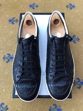 Gucci Ace Trainers Sneaker Shoes Mongram G Bl...