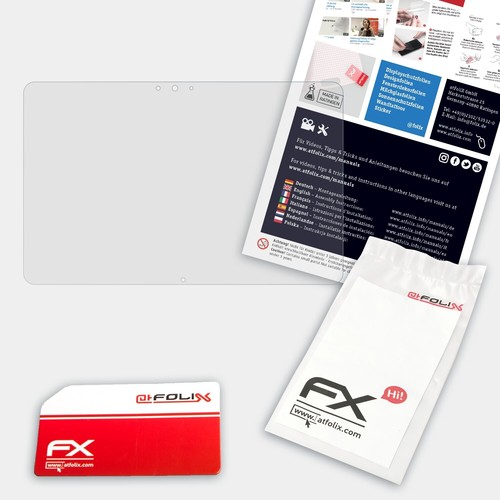 atFoliX Glass Protector for Fujitsu Stylistic Q5010 9H Hybrid-Glass - Picture 2 of 5