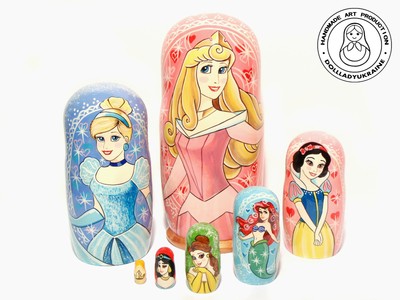 disney princess nesting dolls