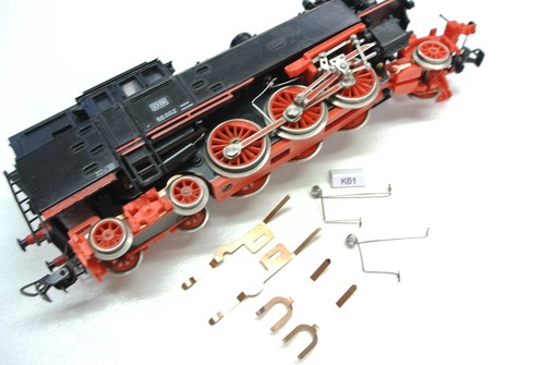 K61,Kontakte Radscheifer Stromabnehmer KaModel für Lok. H0 PIKO BR 66 (Alt), 6St - Picture 2 of 2