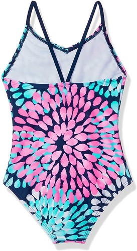 Kanu Surf Big Girls' Daisy Beach Sport 1-Piece Daisy Navy Size 4 Style 5572 USA - Picture 4 of 4