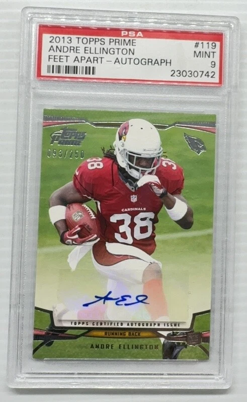 Andre Ellington Topps Prime #119 Autograph