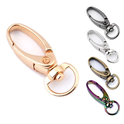 Karabiner 9mm Gold, Silber, Schwarz, Altmessing - 1 Stk. / 5 Stk. / 10 Stk. / 20 - Bild 1 von 4