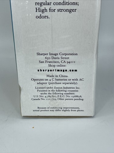 Rare New Sealed Sharper Image SI631 Closet compact ionic dry cleaner deodorizer - Picture 6 of 11