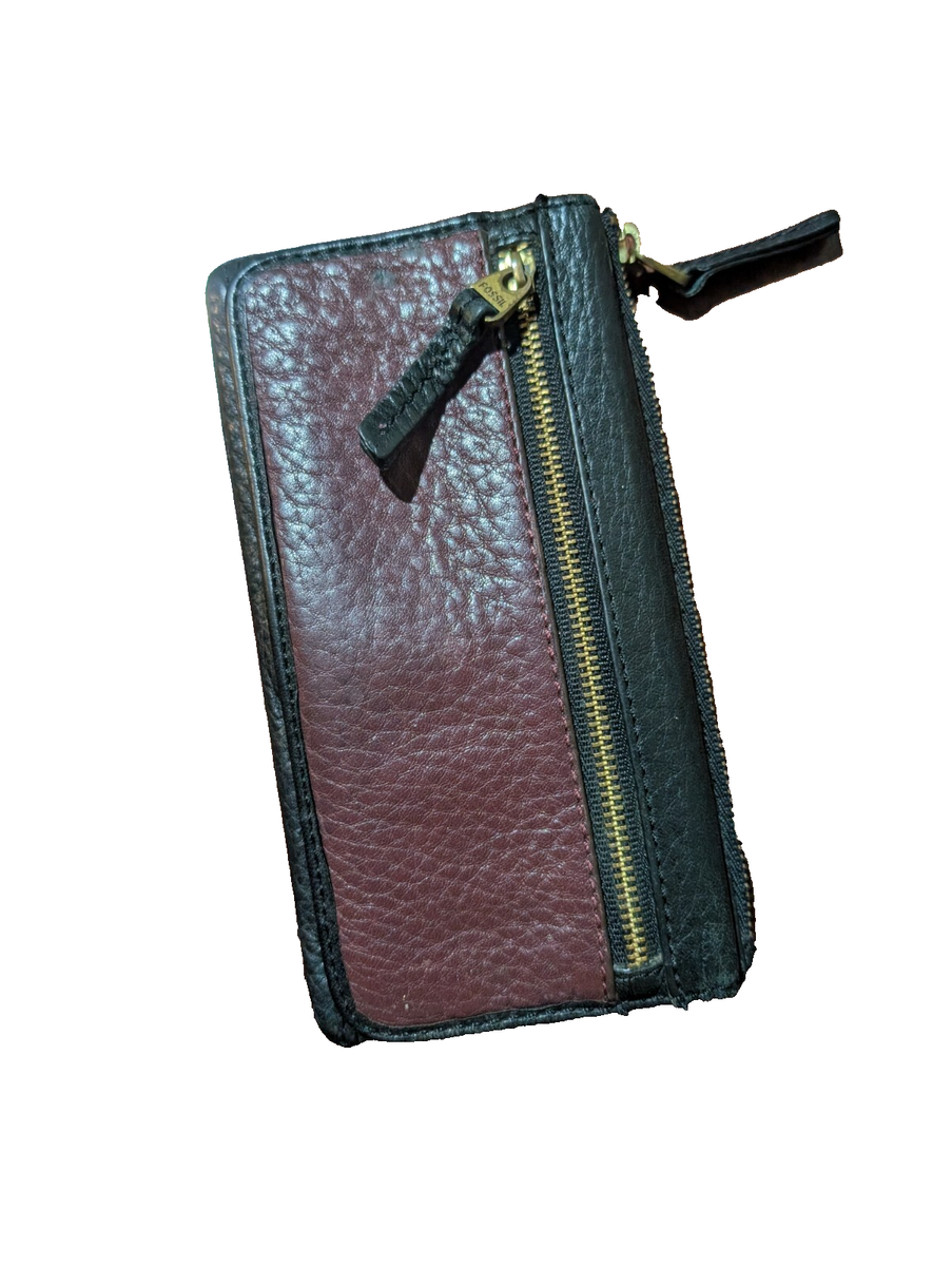 Flap Clutch Fossils Purses Wallets Fossil Erin Genuine Leather