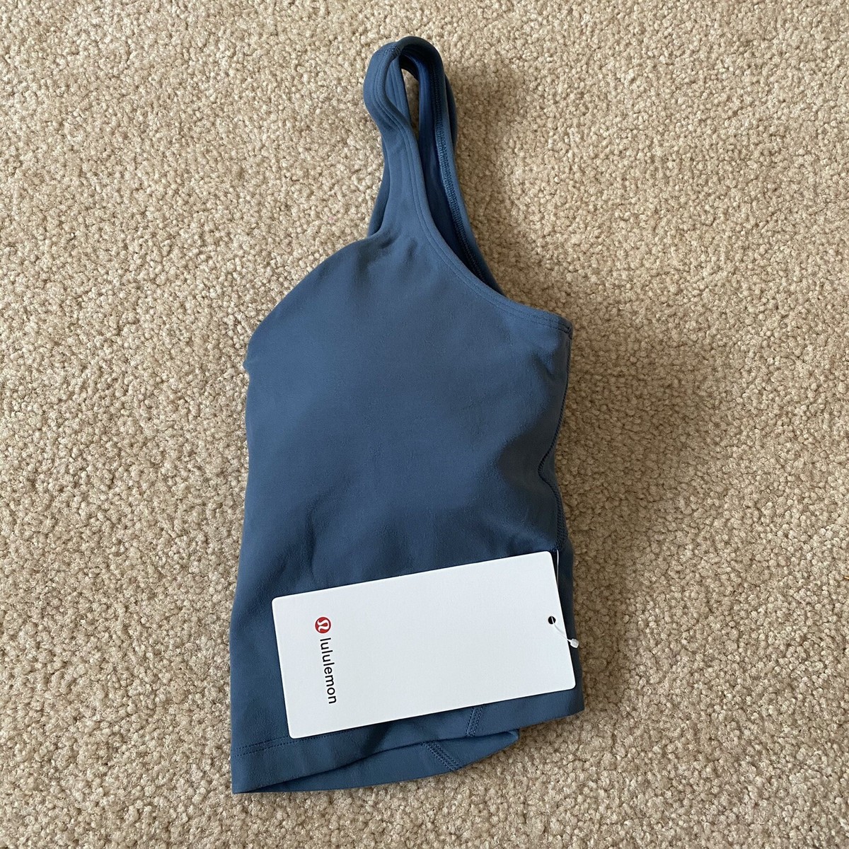 NWT Lululemon Align Tank Iron Blue Size 4