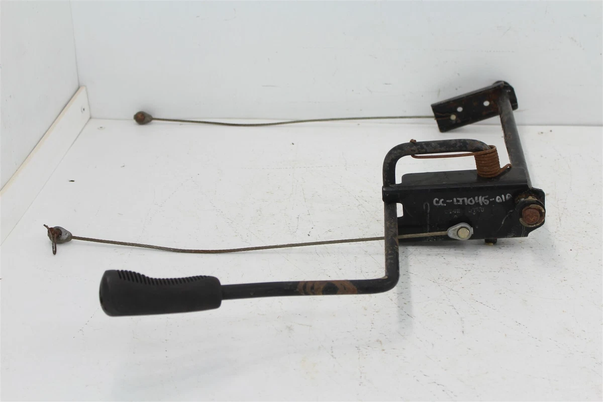 Cub cadet online deck height lever