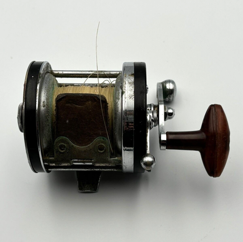 Bobina PFLUEGER "AKRON" anni '30 ingioiellata con colata a vento n. 12475-S - Foto 5 di 9