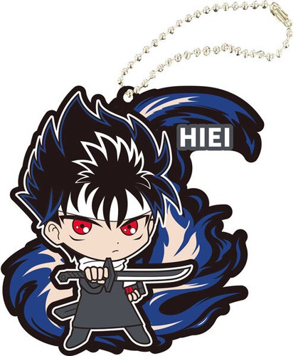 Yu Yu Hakusho Rubber Keychain Ballchain Key Holder Yusuke Kurama Hiei Kuwabara - 第 23/28 張圖片