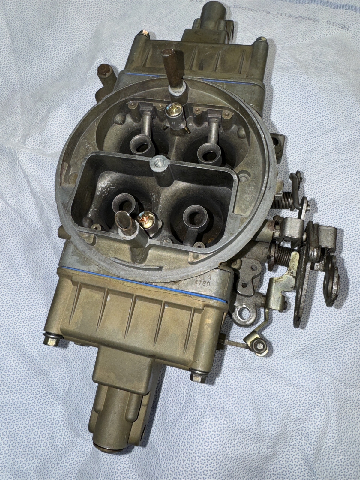 196769 426 Hemi NASCAR Holley Lemans Bowl Carb 4780 800cfm W/ 850