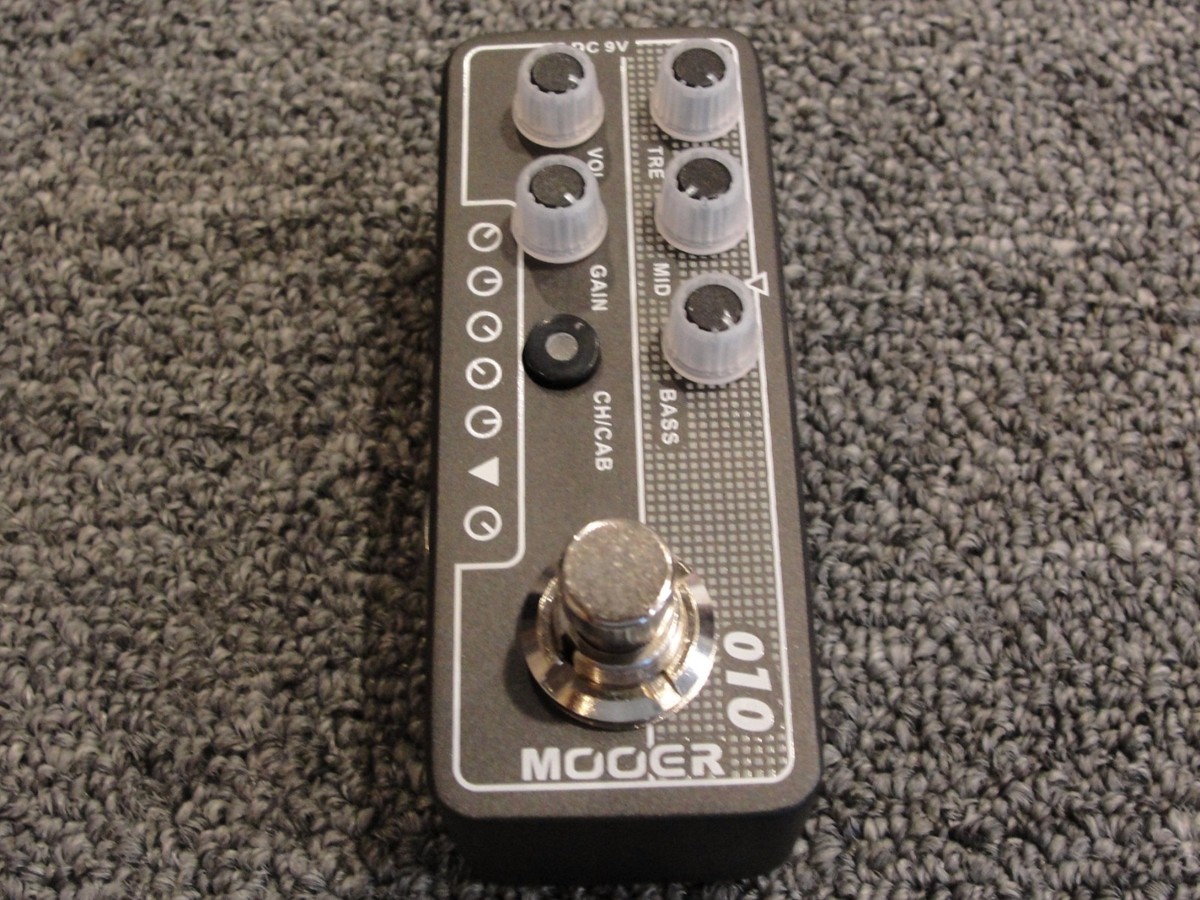 Mooer Micro Preamp 010 Two Stone Guitar Effects Pedal Based