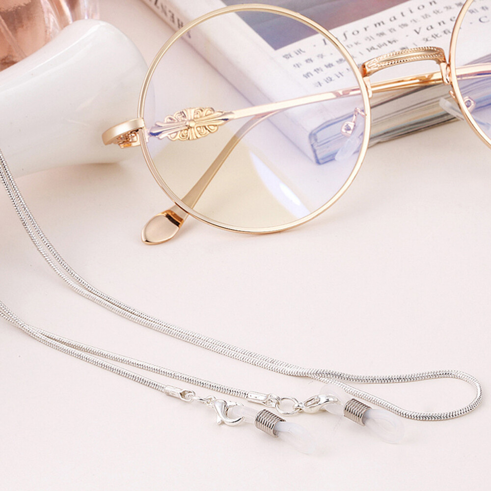 Eyeglasses Chain Silver Eyewear Eyeglass Retainer Lanyard Men | eBay