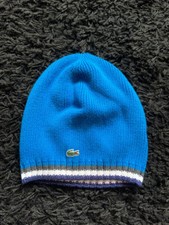 Bonnet Lacoste Bleu 100% Coton