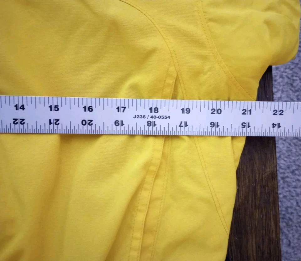 Columbia Core Interchange 黄色灰色滑雪外套夹克女式 L 码 — 第 3/4 张图片