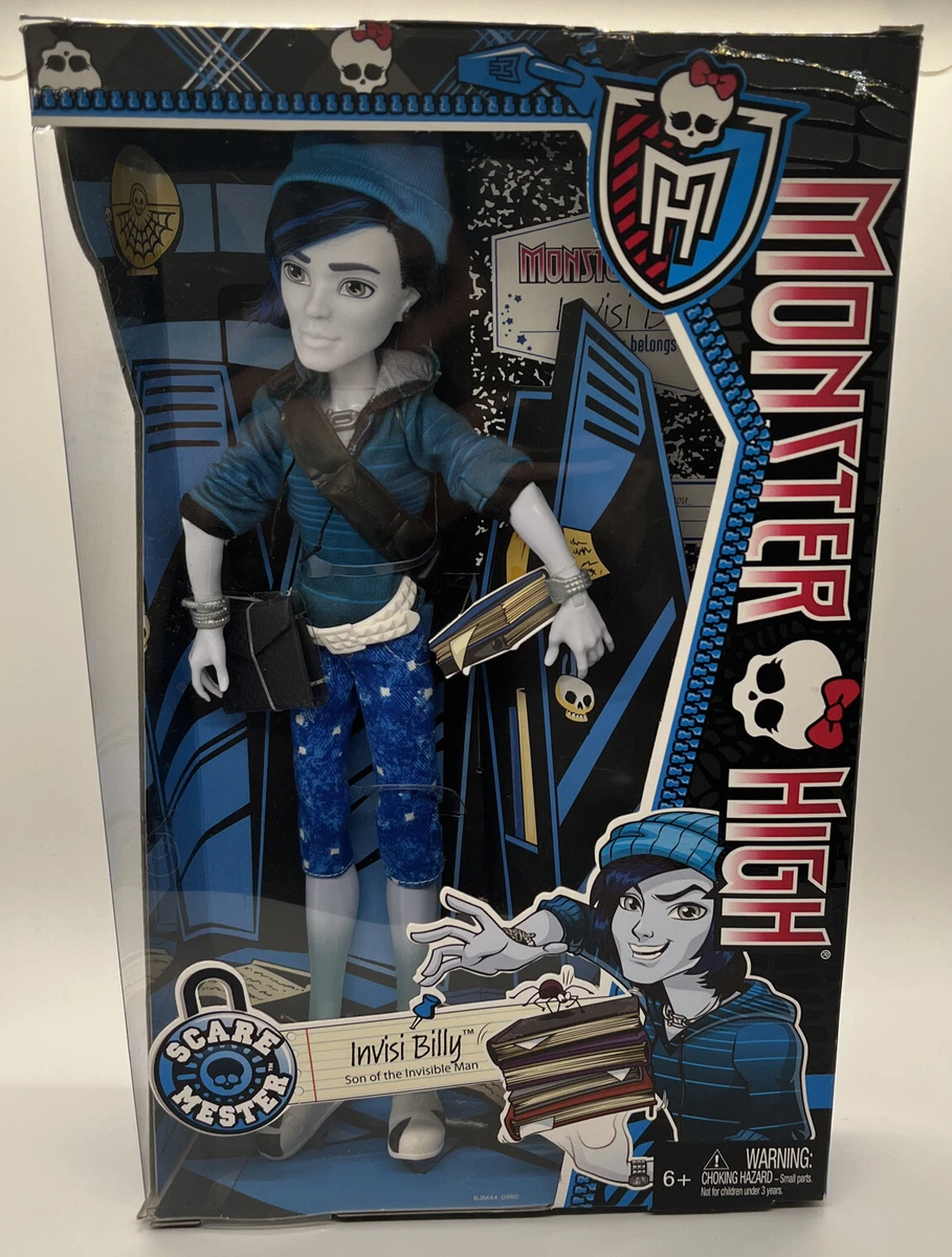 Monster high scaremester sales deluxe doll invisi billy