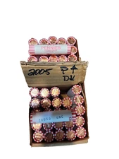 2005 Lincoln 25 P 25 D Penny Cent  Box of 50 Rolls*