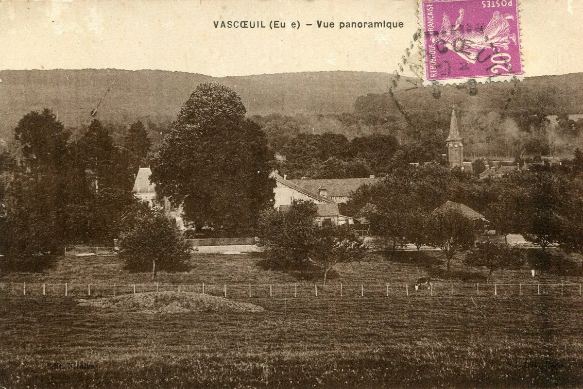Carte Postale Ancienne Evreux 1917 - Restaurant Guille Café Du Commerce - Photo D'époque