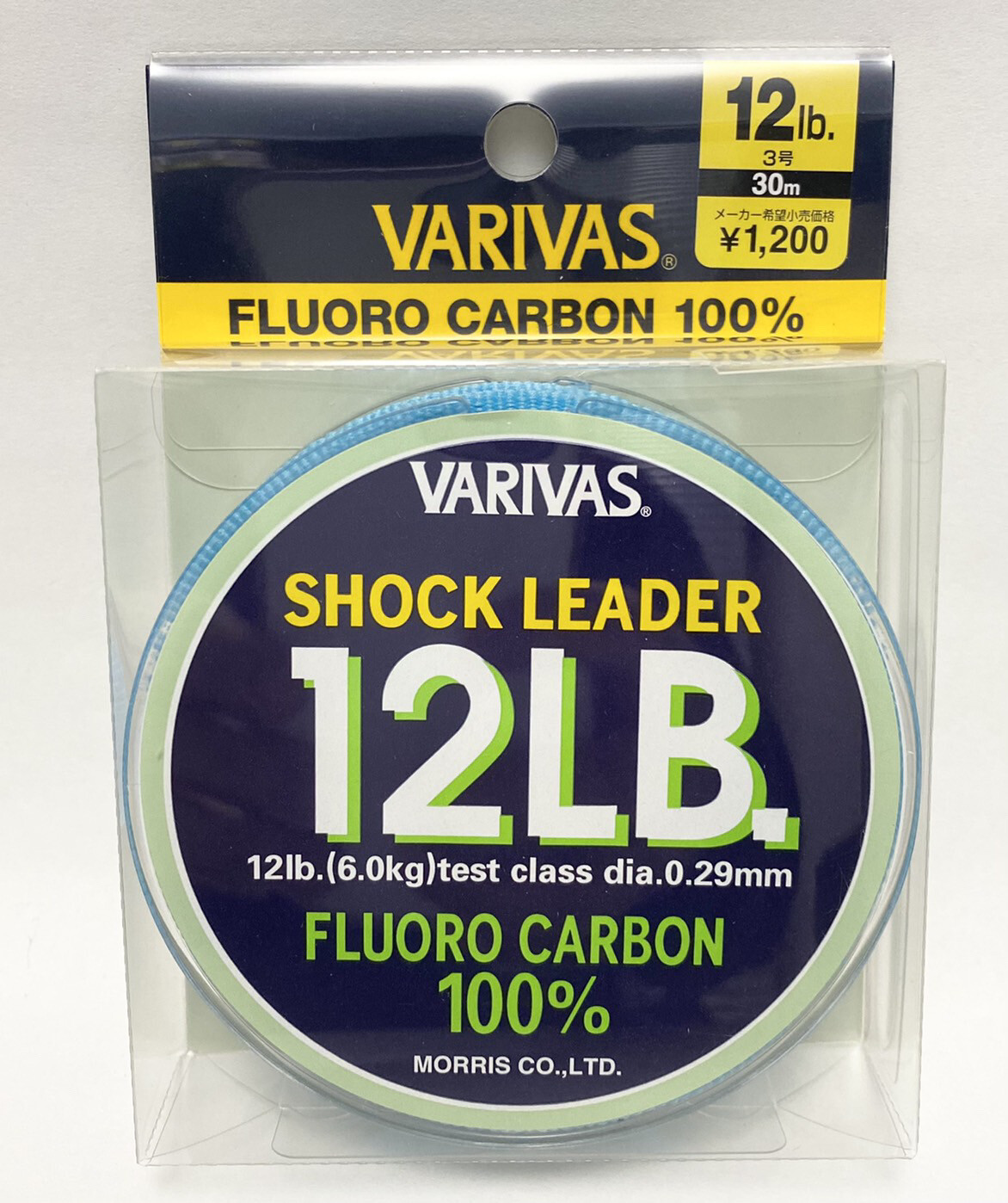 VARIVAS Shock Leader Fluorocarbon Line 30m #3 12lb From Japan