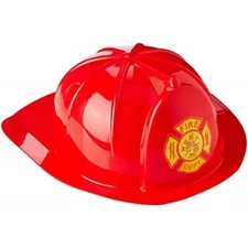 Dress Up America Firefighter Helmet - Fireman's Hat for Kids & Adults