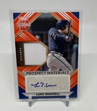 2022 Elite Extra Edition Luke Waddell Prospect Materials Auto Relic Orange /199